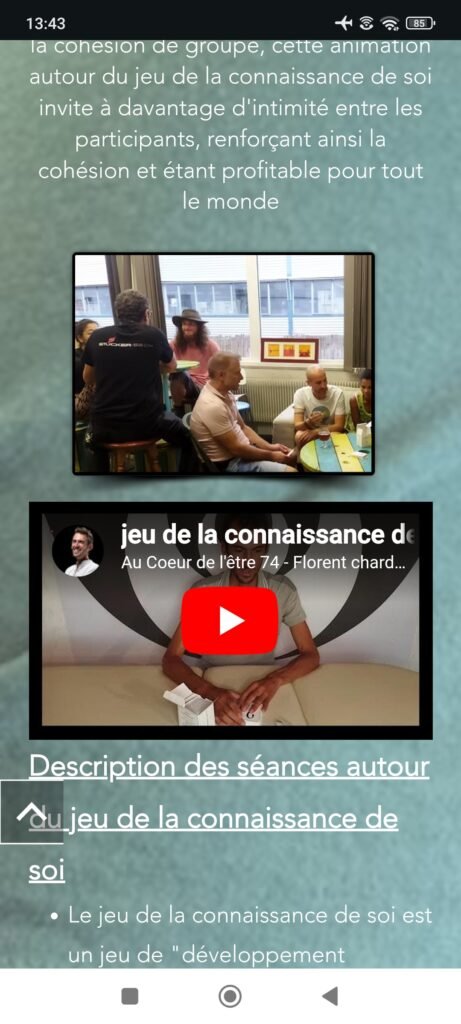 Ancien site Wix (aucoeurdeletre74.com), capture 10