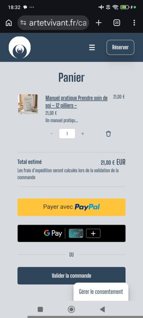 Nouveau site artetvivant.fr, capture 2